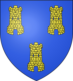 Blason ville fr Saint-Genis-Pouilly (Ain)
